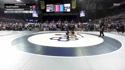138 lbs Cons. Quarters - Elijah Cortez, CA vs Dawson Youngblut, IA