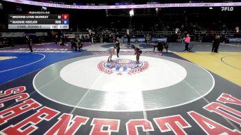 138 lbs Cons. Round 2 - Maddie Keeler, Putnam Valley vs Brooke-Lynn Murray, Bay Shore