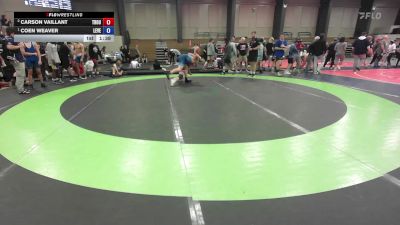 190 lbs Rr Rnd 3 - Carson Vaillant, Troup Wrestling vs Coen Weaver, Level Up Wrestling Center