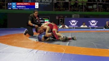 48kg kg Qualif. - Azim Abdykalykov, Kyrgyzstan vs Arshia Haddadi, Iran