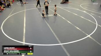 Cons. Round 2 - James Hickey, JARO Wrestling Academy vs Brody Gallagher, Blaine Wrestling Association