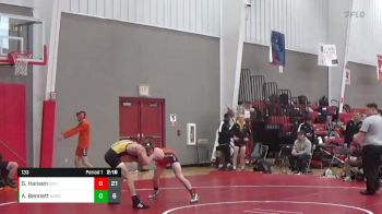 133 lbs Finals (2 Team) - Gabe Hansen, Ohio Northern vs Ashtyn Bennett, Adrian College