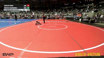 40 lbs Final - Rozlyn Reed, Legacy Elite Wrestling Club vs Rocco Camarena, SoCal Hammers