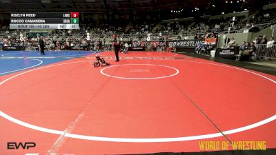 40 lbs Final - Rozlyn Reed, Legacy Elite Wrestling Club vs Rocco Camarena, SoCal Hammers