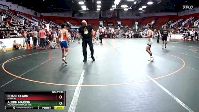 112 lbs Cons. Round 2 - Alekh Marion, Michigan Grappler RTC vs Chase Clark, Hudson