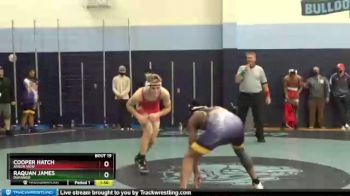 160 lbs Champ. Round 1 - Cooper Hatch, Arbor View vs Raquan James, Durango