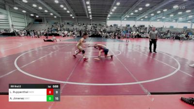 75 lbs Rr Rnd 2 - Lucas Ruppenthal, Patriot USA Wrestling Club vs Ayden Jimenez, Grit Mat Club Blue