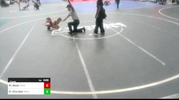 62 lbs Semifinal - Cree Garza, Spokane Wrestling vs Wyatt Garris, Animal House