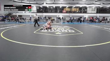 141 lbs Quarterfinal - Xavier Ortega, Chicago vs Michael Valerino, Case Western Reserve