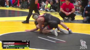 112 lbs Cons. Round 3 - Ronan Murray, Dark Horse vs Lucas Bidgood, Sutter Middle School