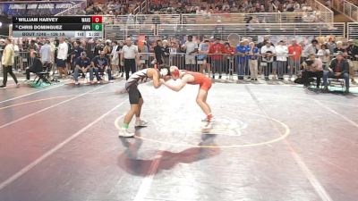 126 1A Quarterfinal - William Harvey, Wakulla Hs vs Chris Dominguez, Avon Park