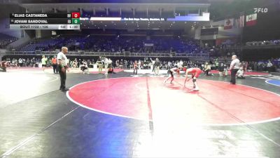 126 lbs Semifinal - Elias Castaneda, Bella Vista vs Jovani Sandoval, Elk Grove