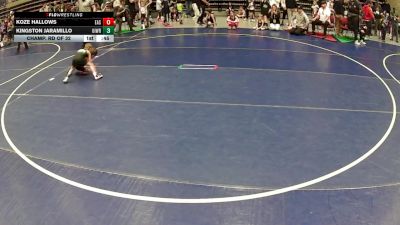 42 lbs Champ. Rd Of 32 - Koze Hallows, Emery All Stars vs Kingston Jaramillo, Uintah Wrestling
