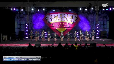 New England Cheer & Tumble - Junior Emeralds [2025 L2 Junior - Flex - D2 Day 2] 2025 Spirit Sports Worcester Nationals