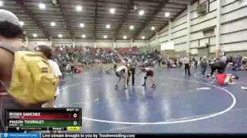 135 lbs Semis & Wb (16 Team) - Mason Thornley, Emery vs Ryder Sanchez, Victory