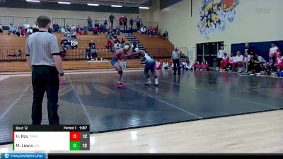 175 lbs Placement Matches (8 Team) - Hayden Roy, Toombs County vs Micah Lewis, Landmark Christian School