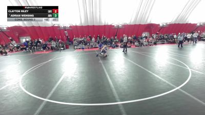 16U Boys - 106 lbs Cons. Round 3 - Clayton Riley, Lancaster Wrestling Club vs Adrian Wensing, Askren Wrestling Academy