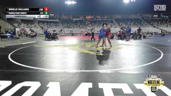 G6A-235 lbs Semifinal - Brielle Williams, LAWTON (Girls) vs Kahliyah Enko, STILLWATER (Girls)