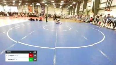 106 lbs Rr Rnd 1 - Charlie Lussier, MetroWest United Black vs Jaxon Ramos, Attrition Wrestling Gold