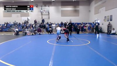 96 lbs Champ. Round 3 - Austin Garcia, Suples Wrestling Club vs Brock Gale, Sanderson Wrestling Academy