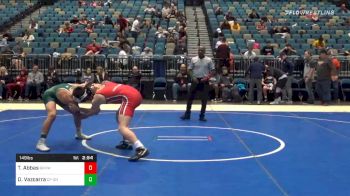 149 lbs Quarterfinal - Tanner Abbas, Grand View vs Daniel Vazcarra, UN-California Poly