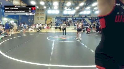 140 lbs Finals (2 Team) - Catalina Rothermel, Wellington WC vs Kelsey Marschka, Black Hive