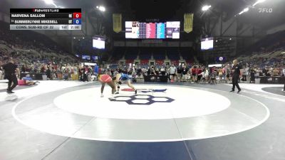 170 lbs Cons. Sub-rd Of 32 - Narvena Sallom, NE vs Summerlynne Mikesell, UT