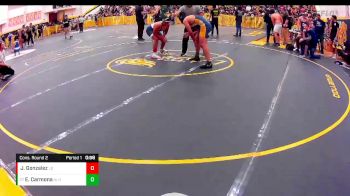 182 lbs Cons. Round 2 - Ezekiel Carmona, Alhambra vs John Gonzalez, La Quinta