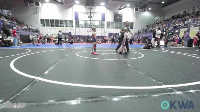 49 lbs Rr Rnd 3 - Rorrik Schoonover, Mannford Pirate Youth Wrestling vs Barrett Smith, Team Tulsa Wrestling Club