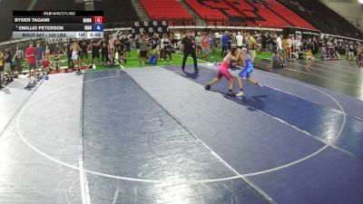 120 lbs 5th Place Match - Ryder Tagami, Hawaii vs Emillio Peterson, Idaho