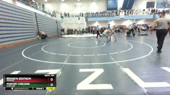 98 lbs Semifinal - Brand`n Edstrom, Madison vs Porter Carlson, Syracuse