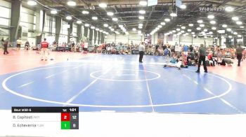 132 lbs Rr Rnd 2 - Ben Capitosti, Patton Trained Red vs Daniel Echeverria, Florida Tropics