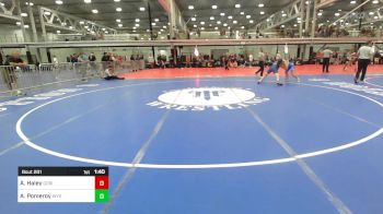 145A lbs Rr Rnd 3 - Ashten Haley, Gorilla Grapplers vs Abraham Pomeroy, Wyoming Seminary