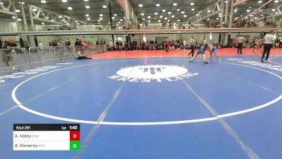 145A lbs Rr Rnd 3 - Ashten Haley, Gorilla Grapplers vs Abraham Pomeroy, Wyoming Seminary