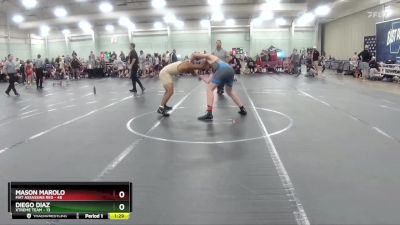 190 lbs Round 1 (8 Team) - Mason Marolo, Mat Assassins Red vs Diego Diaz, Xtreme Team