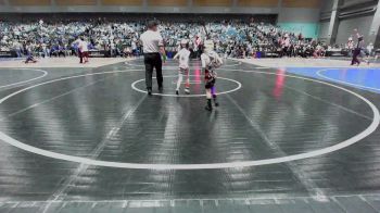 43 lbs Consi Of 16 #1 - Carson Morrow, Mat Demon Wrestling Club vs Abel Denton, Salem Elite Mat Club