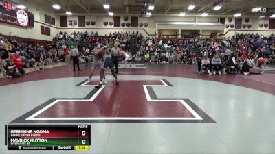 157 lbs Cons. Round 3 - Germaine Ngoma, Xavier, Cedar Rapids vs Mavrick Hutton, Interstate 35