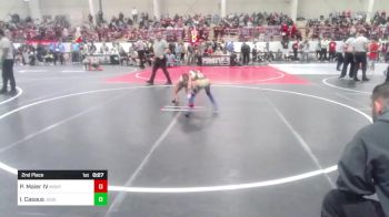 54 lbs 2nd Place - Philip Maier IV, Montrose Elite vs Izrael Casaus, Juggernaut WC