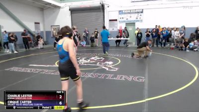 119 lbs Quarterfinal - Charlie Lester, Kodiak Wrestling Club vs Cirque ...