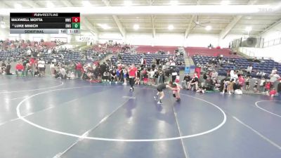 66 lbs Semifinal - Maxwell Motta, Northside Wrestling Club vs Luke Minich, Shootbox Wrestling Club