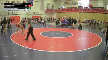 165 lbs Cons. Round 6 - Deaken Santrizos, Newberg vs Scott Dwyer, Beaverton