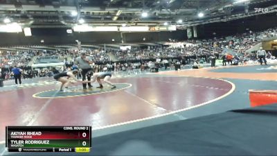 107 lbs Cons. Round 2 - Akiyah Rhead, Thunder Ridge vs Tyler Rodriguez, Wasatch