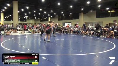 175 lbs Placement Matches (32 Team) - Hunter Dietrick, Team Shutt Bowman vs Cole Sykes, TNWA #1