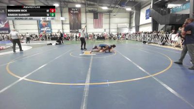 145 lbs Round Of 128 - Benjamin Rick, NY vs Simeon Barrett, VA