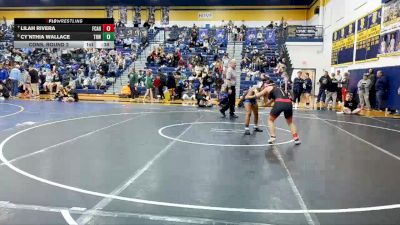 124 lbs Cons. Round 2 - Lilah Rivera, Fox Chapel Area Hs vs Cy`nthia Wallace, TRINITY HS (Washington)