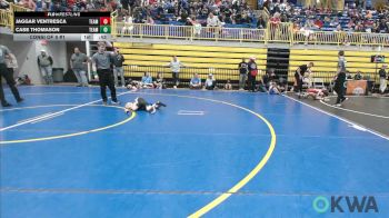 45 lbs Consi Of 8 #1 - Jaggar Ventresca, Team Guthrie Wrestling vs Case Thomason, Team Guthrie Wrestling