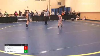 56 lbs Consolation - Hunter Huya, Saegertown vs Raige Morrison, South Range