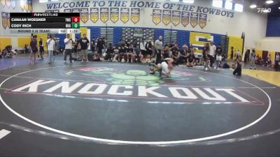 106 lbs Round 2 (8 Team) - Canaan Woesner, Talon WC vs Cody Rich, Buchholz