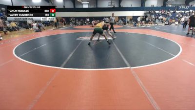 174 lbs Quarterfinal - Zach Needles, Messiah vs Avery Cummings, McDaniel