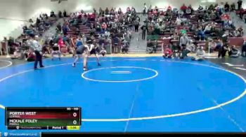 145 lbs Cons. Round 3 - Porter West, Central vs McKale Foley, Powell